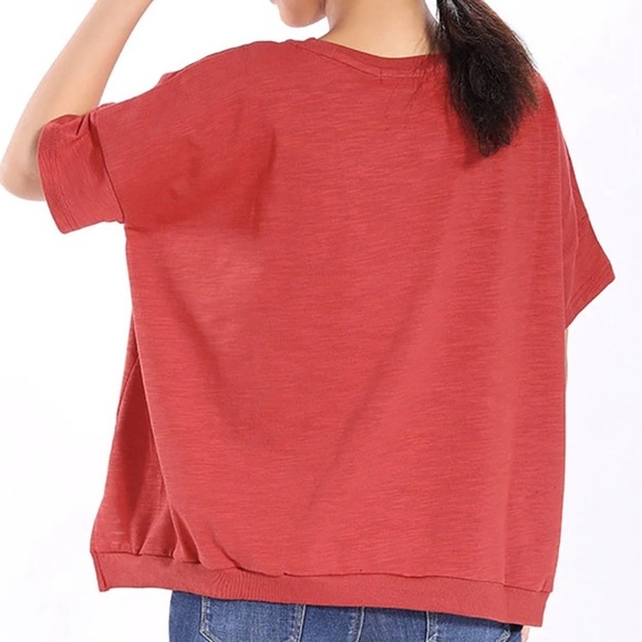 BUYKUD Short Sleeve Sunflower Printed T-Shirt - Picture 2 of 7